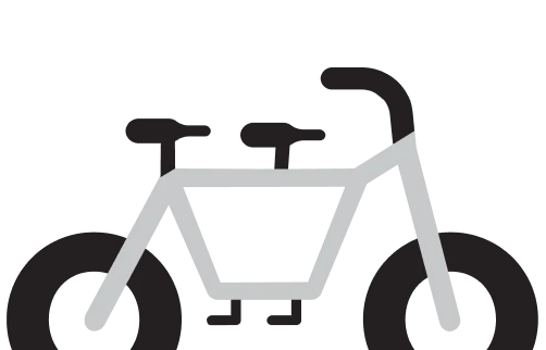 Tandembooks's bike in miniature format.